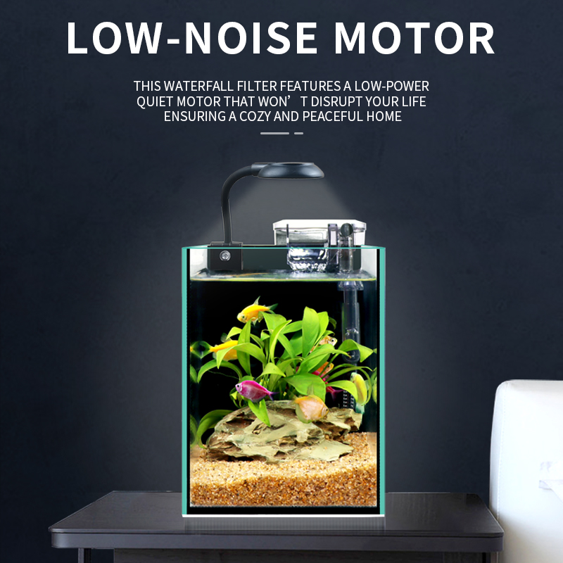 Betta Fish Tank - New Ultra-Clear Glass Betta Fish Tank,