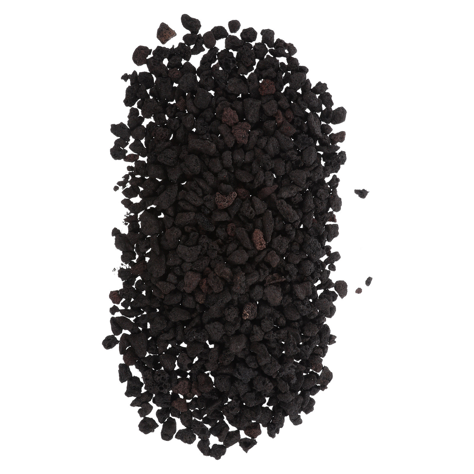 Aquarium Plants - 1Pack Black Volcanic Rock 2.2lbs Natural