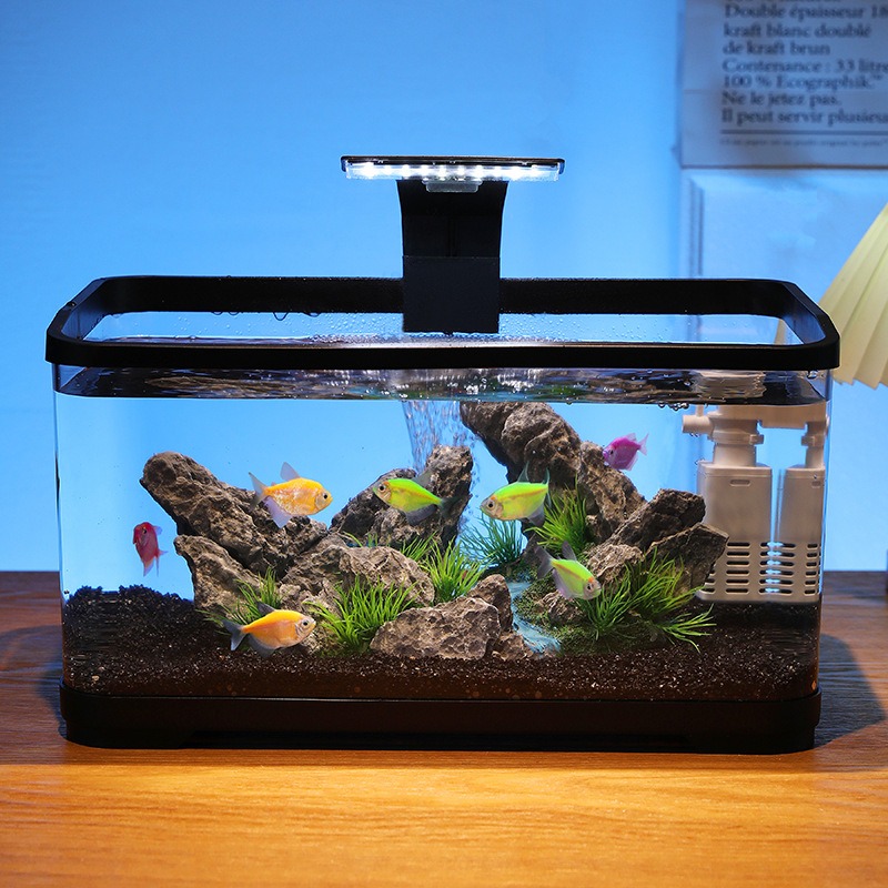 Fish Tank Filter - Desktop fish tank circulating filter aquarium,