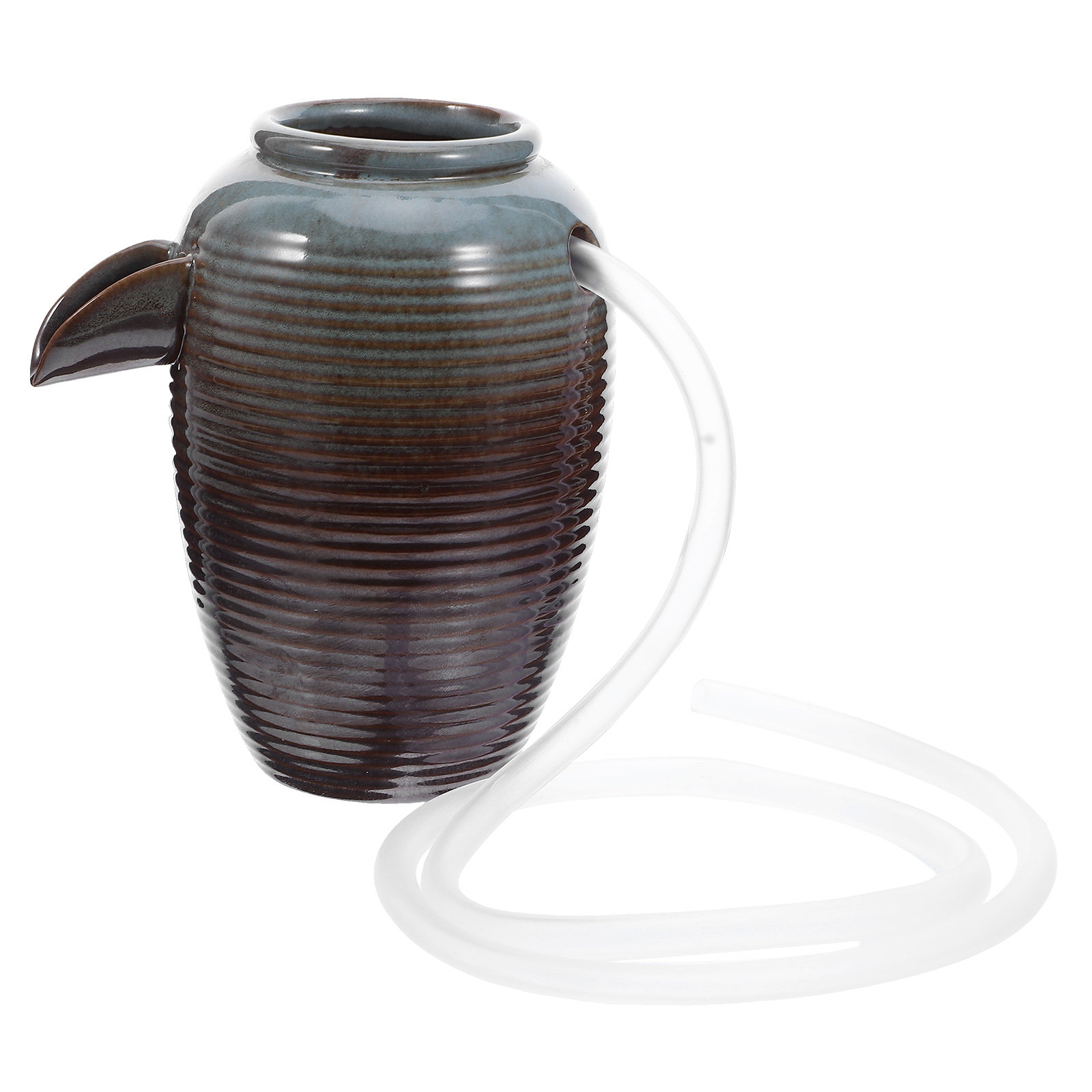 Aquarium Fish Tank - Ceramic Jar Fish Tank Fountain No