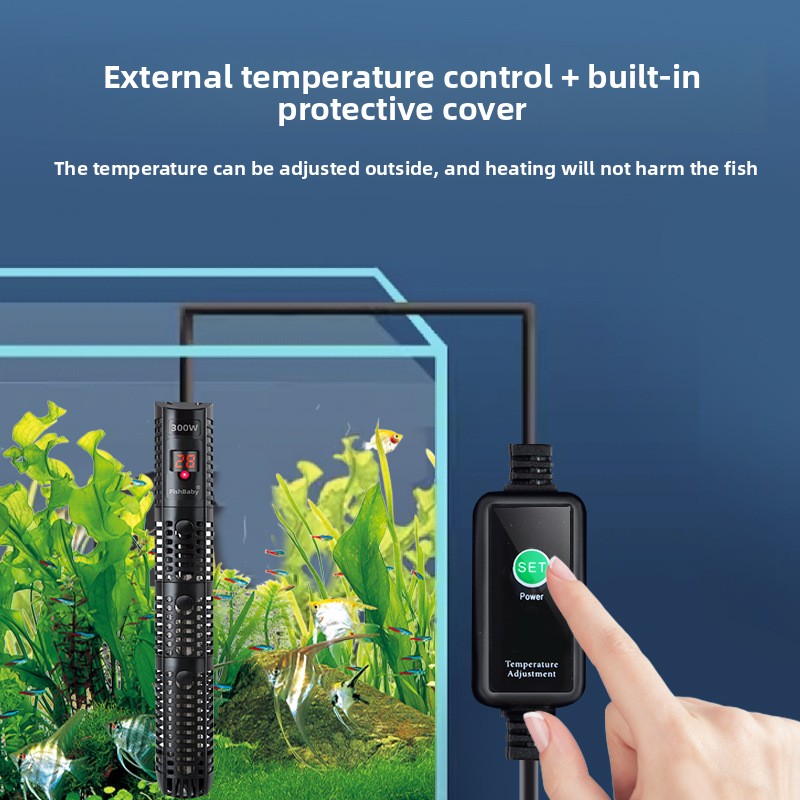 Fish Tank Heater - Small Aquarium Quartz Heating Rod Explosion