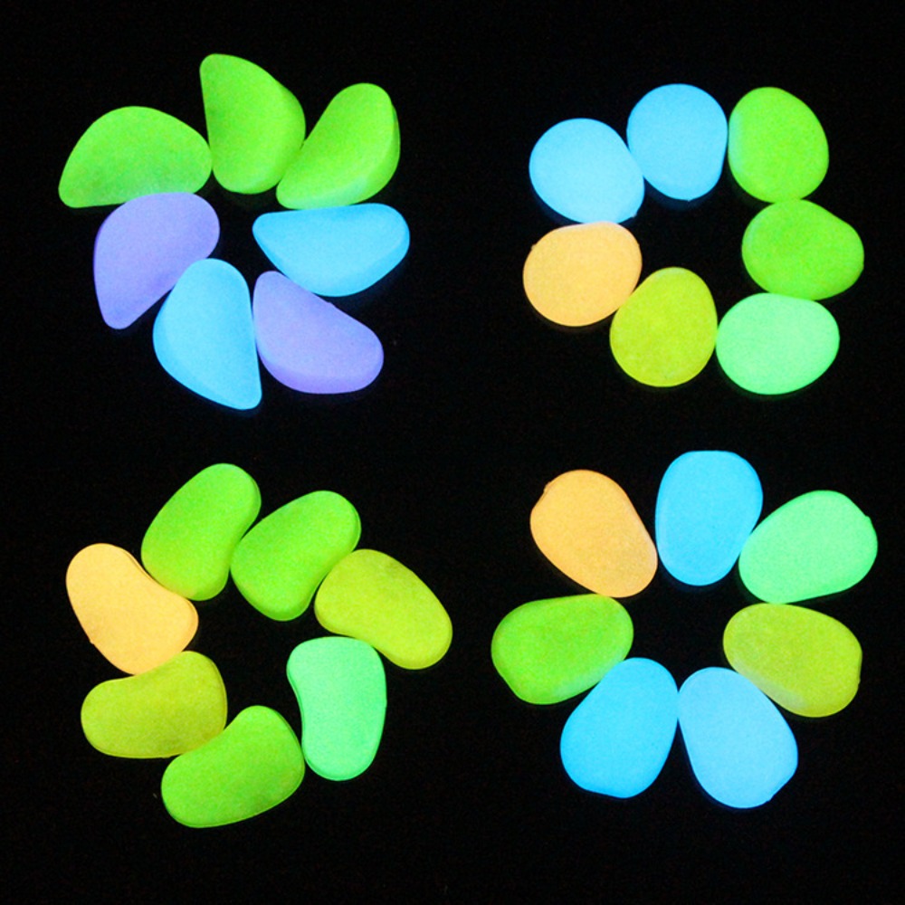 10pcs Decoration 4.5cm Luminou - Fish Tank Gravel ulasan dan harga