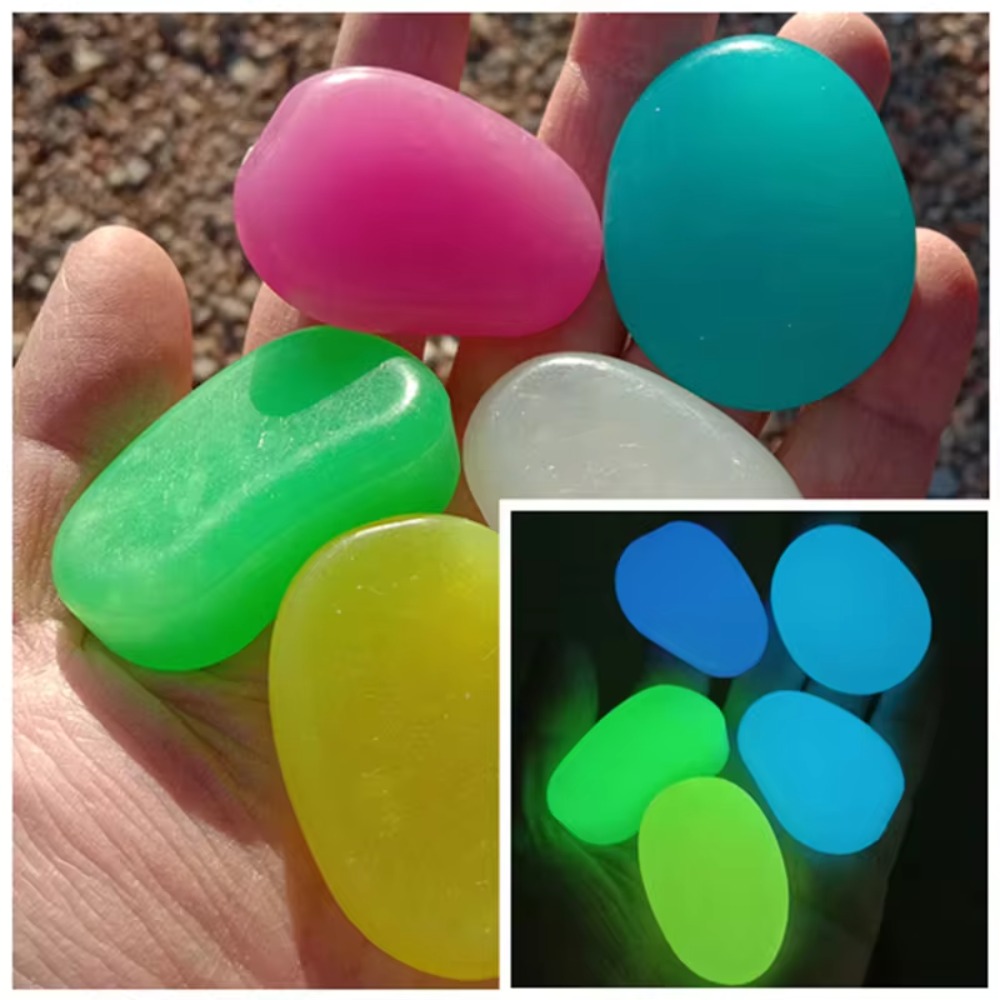 10pcs Decoration 4.5cm Luminou - Fish Tank Gravel ulasan dan harga