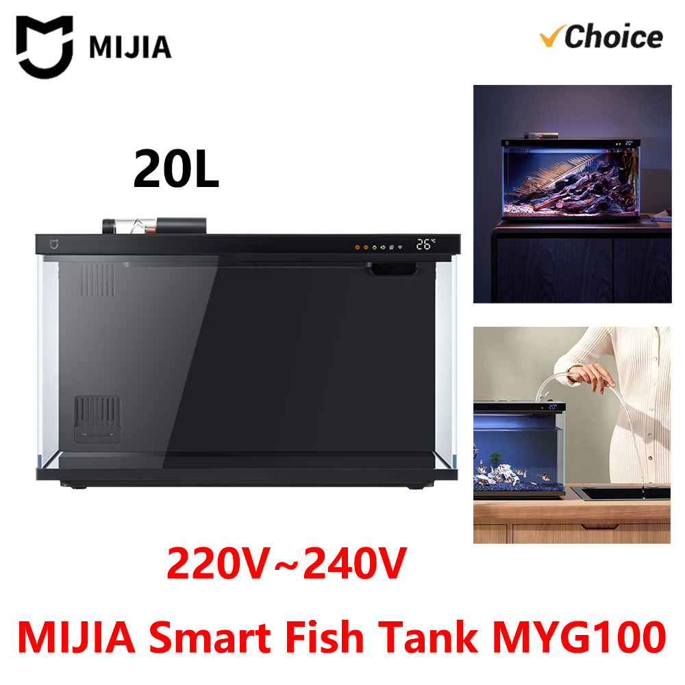 NEW MIJIA Smart Fish Tank Work - Xiaomi Aquarium Fish Tank ulasan dan harga