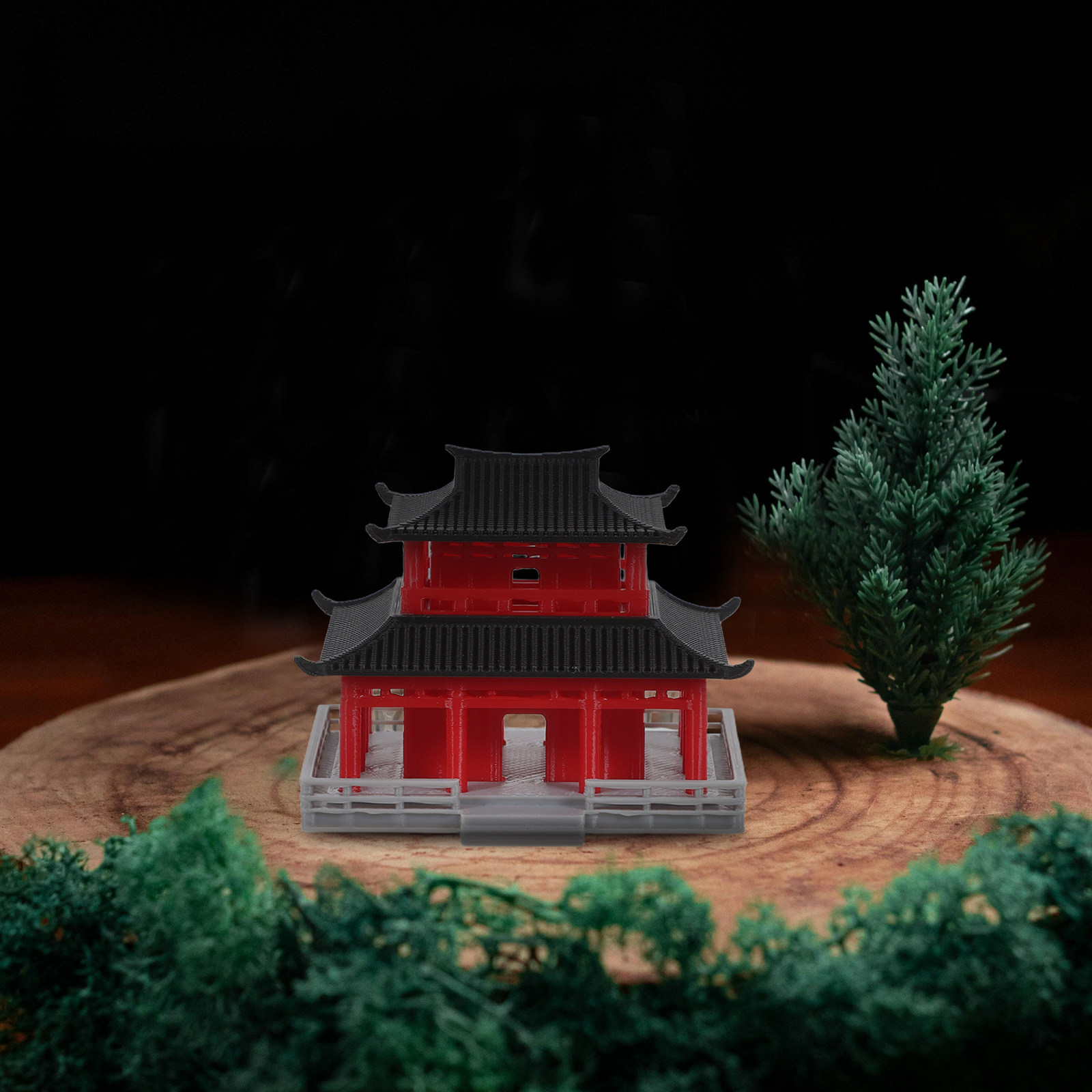 Black Red Ancient Chinese Pavi - Aquarium Fish Tank ulasan dan harga