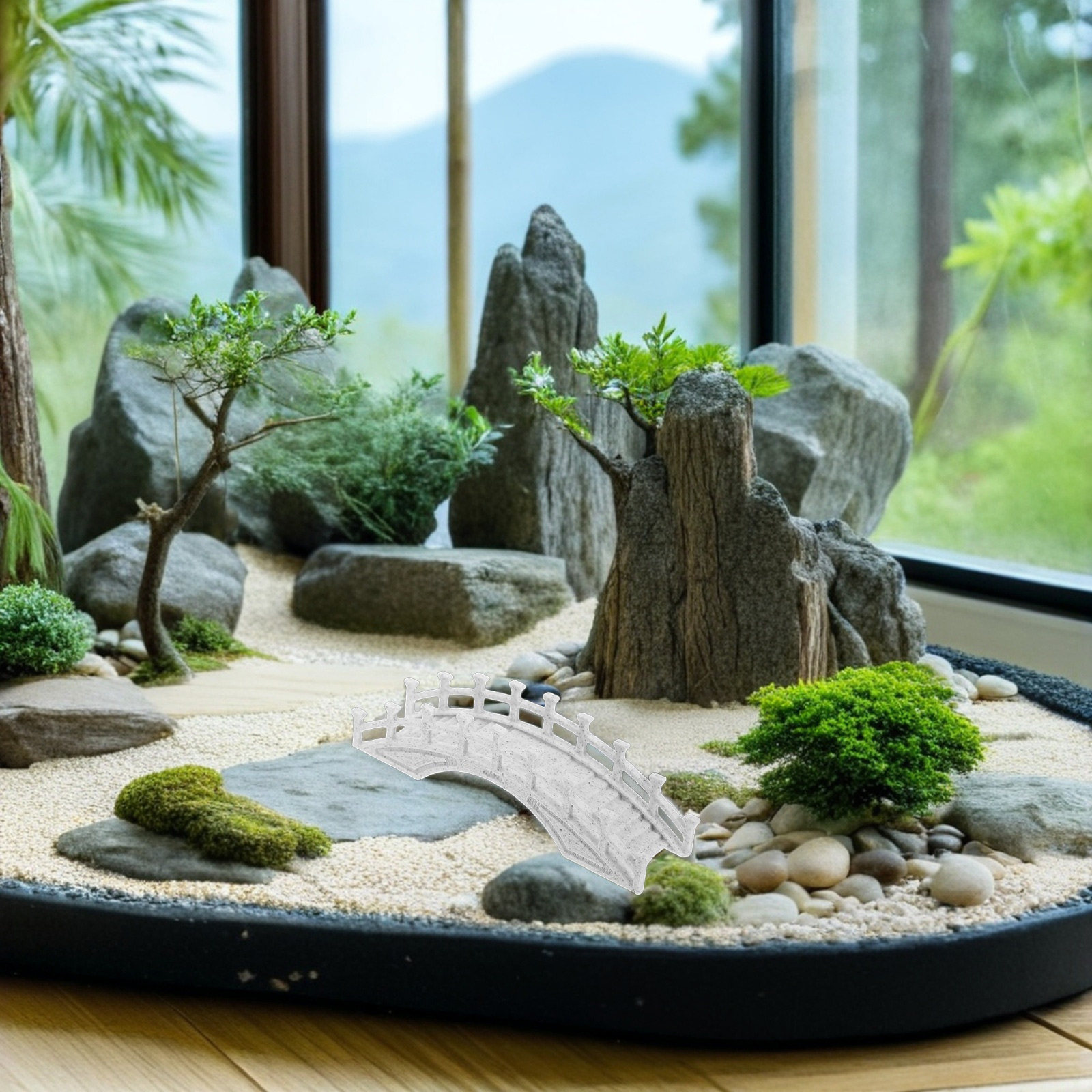 Miniature Arch Bridge Garden D - Aquarium Decor ulasan dan harga