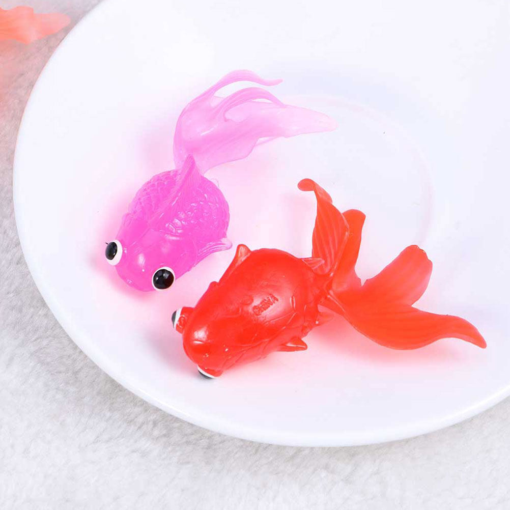 30Pcs Artificial Goldfish Simu - Aquarium Decor ulasan dan harga