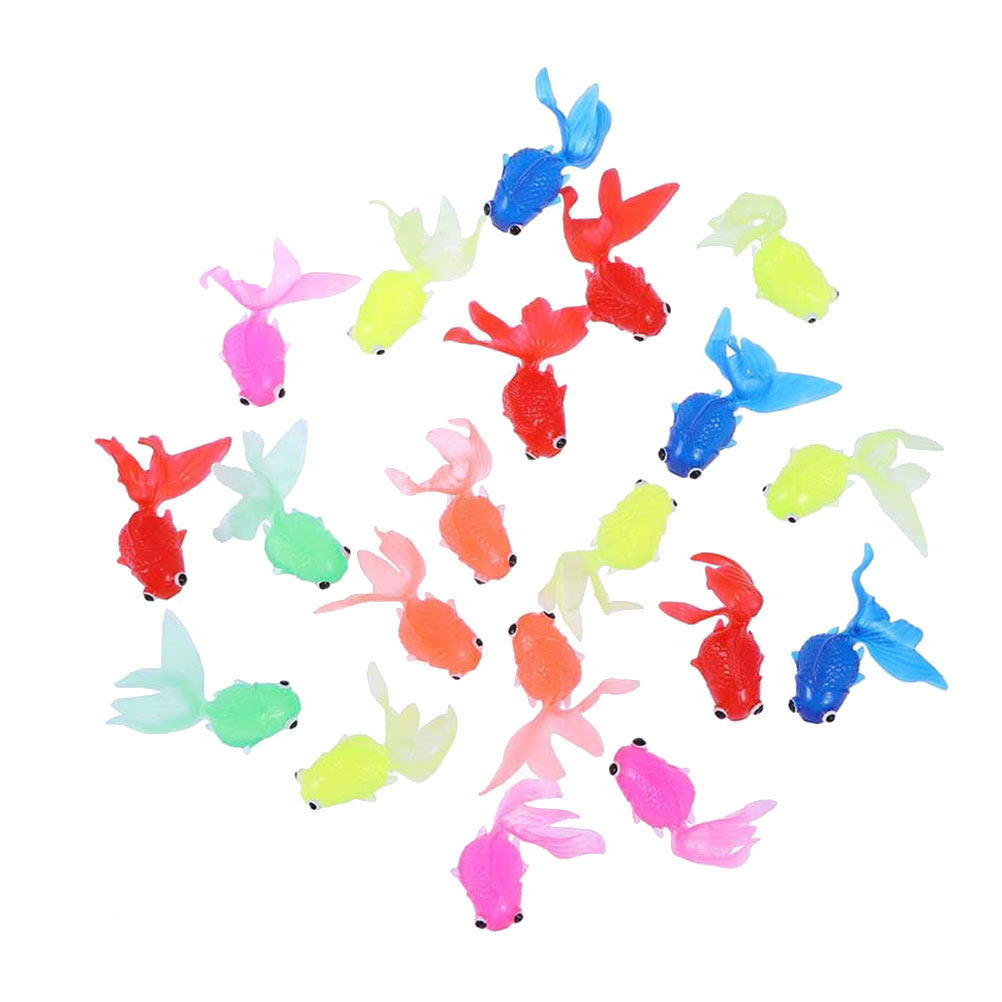 30Pcs Artificial Goldfish Simu - Aquarium Decor ulasan dan harga