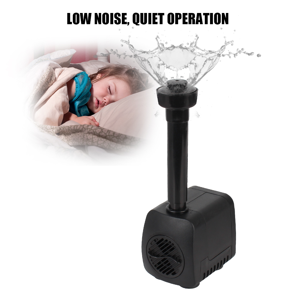 Garden Aquarium Fountain EU Pl - Aquarium Light ulasan dan harga