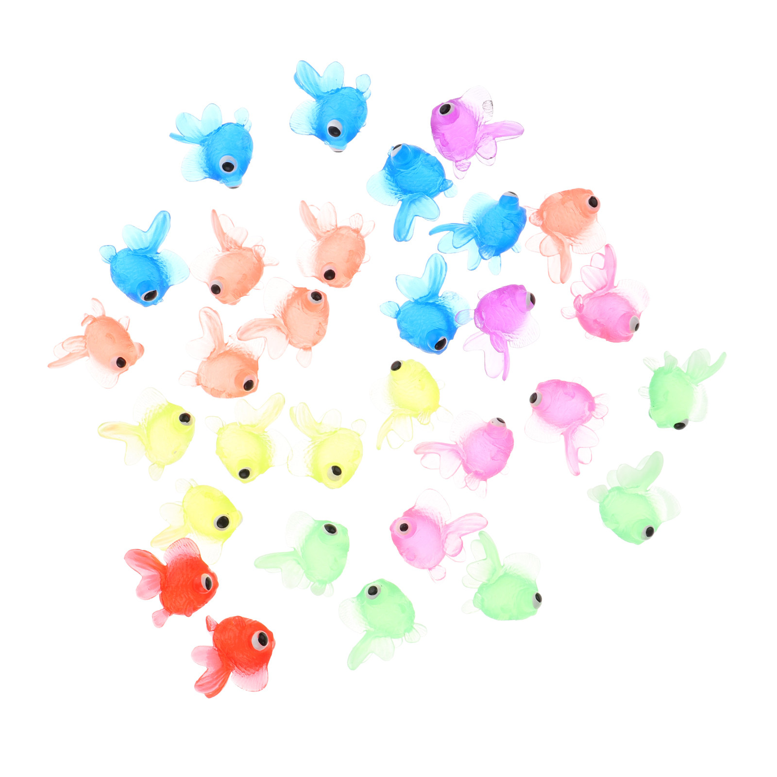 20Pcs Lifelike Goldfish Aquari - Aquarium Decor ulasan dan harga