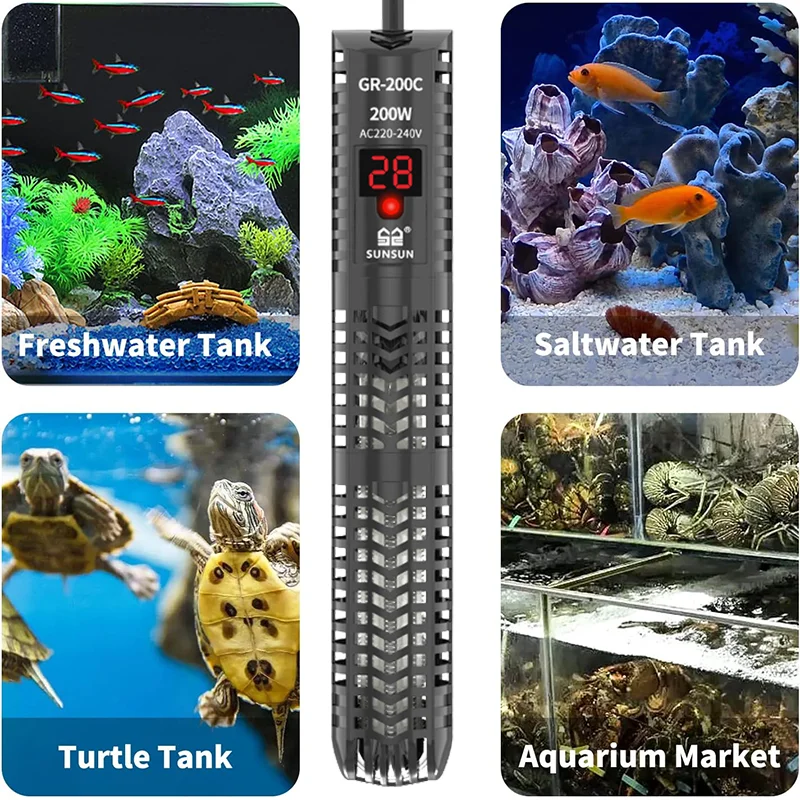 Aquariums Submersible Heater D - Fish Tank Heater ulasan dan harga