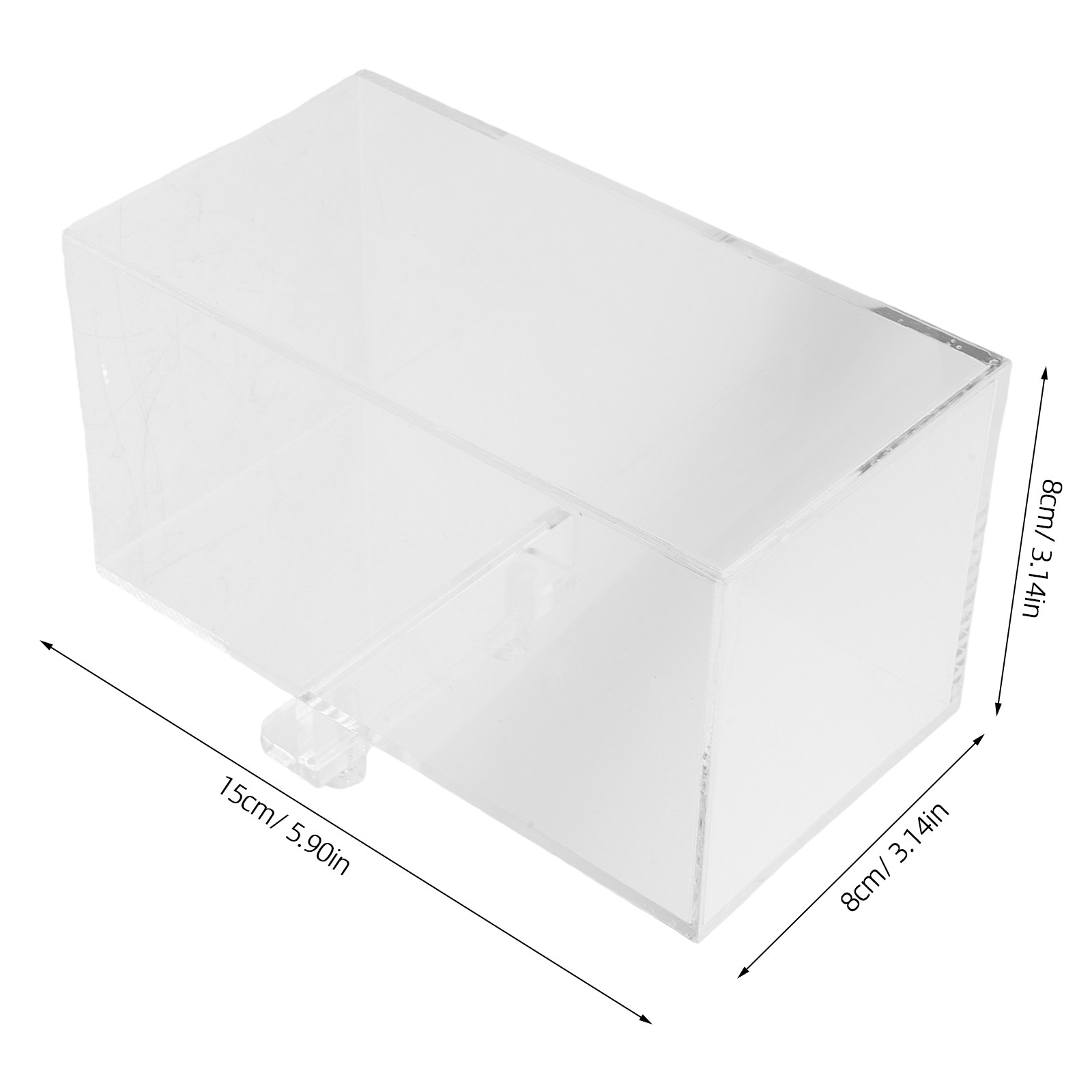 Clear Acrylic Negative Pressur - Betta Fish Tank ulasan dan harga