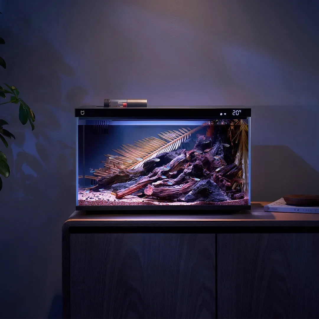 Xiaomi Mijia Smart Fish Tank M - Aquarium Light ulasan dan harga