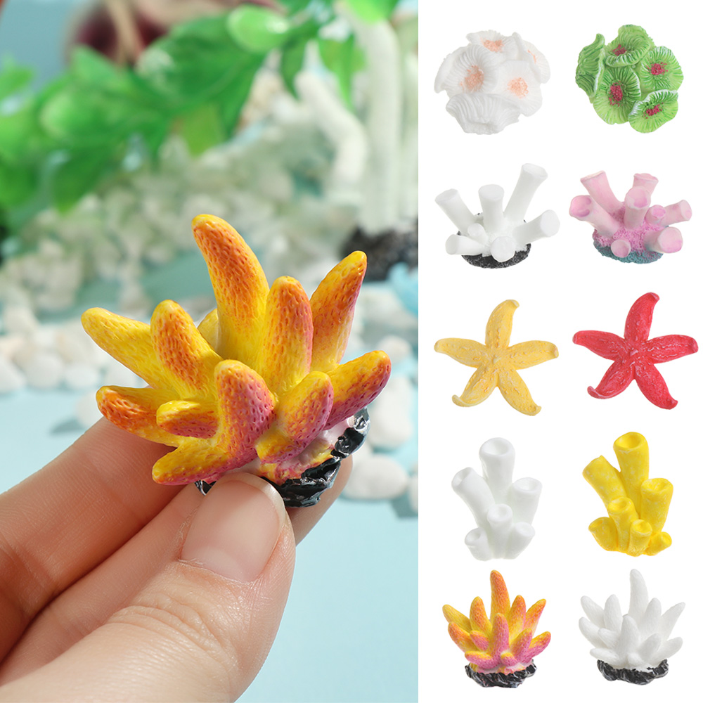 Artificial Coral Fish Tank Orn - Fish Tank Gravel ulasan dan harga