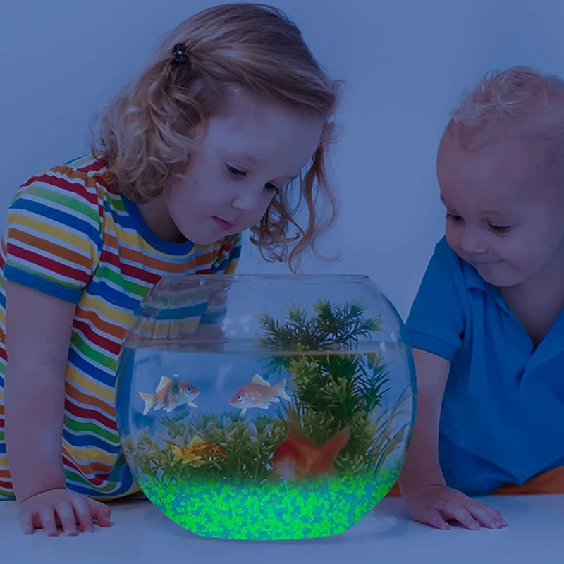 1000pcs 3-5mm Luminous Sand Gl - Fish Tank Gravel ulasan dan harga