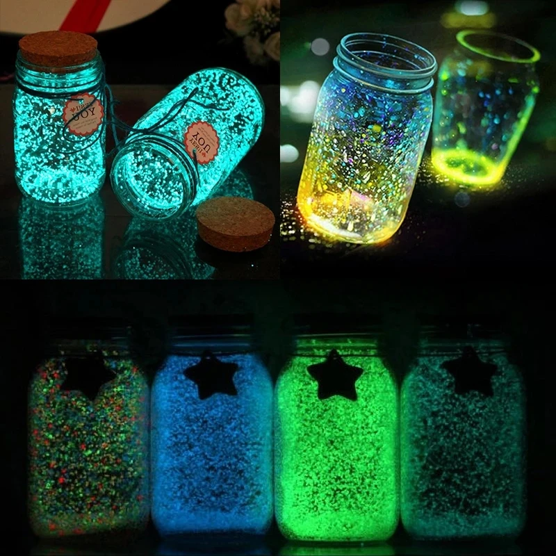 1000pcs 3-5mm Luminous Sand Gl - Fish Tank Gravel ulasan dan harga