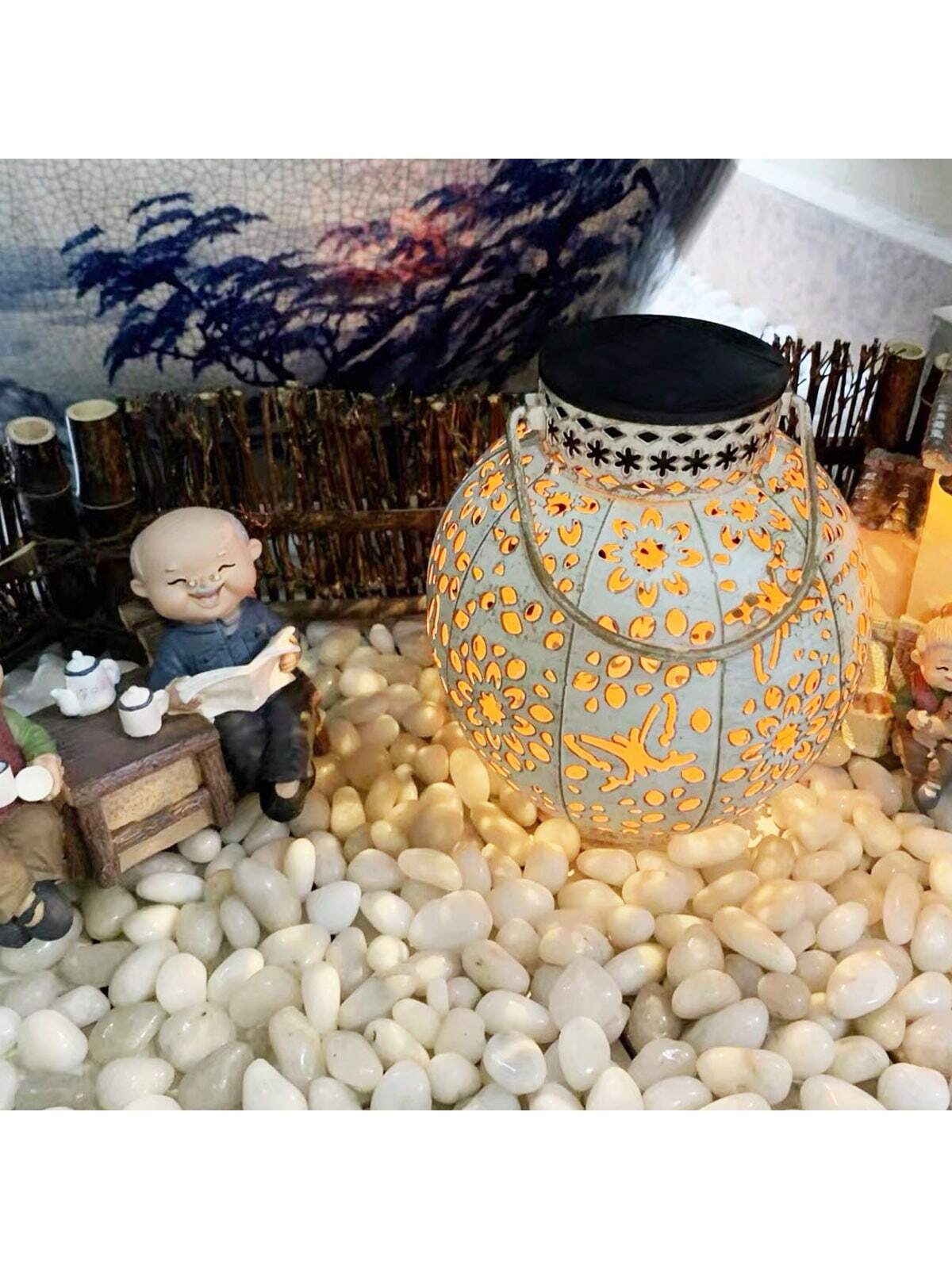 River Rocks Decorative Ornamen - Fish Tank Gravel ulasan dan harga