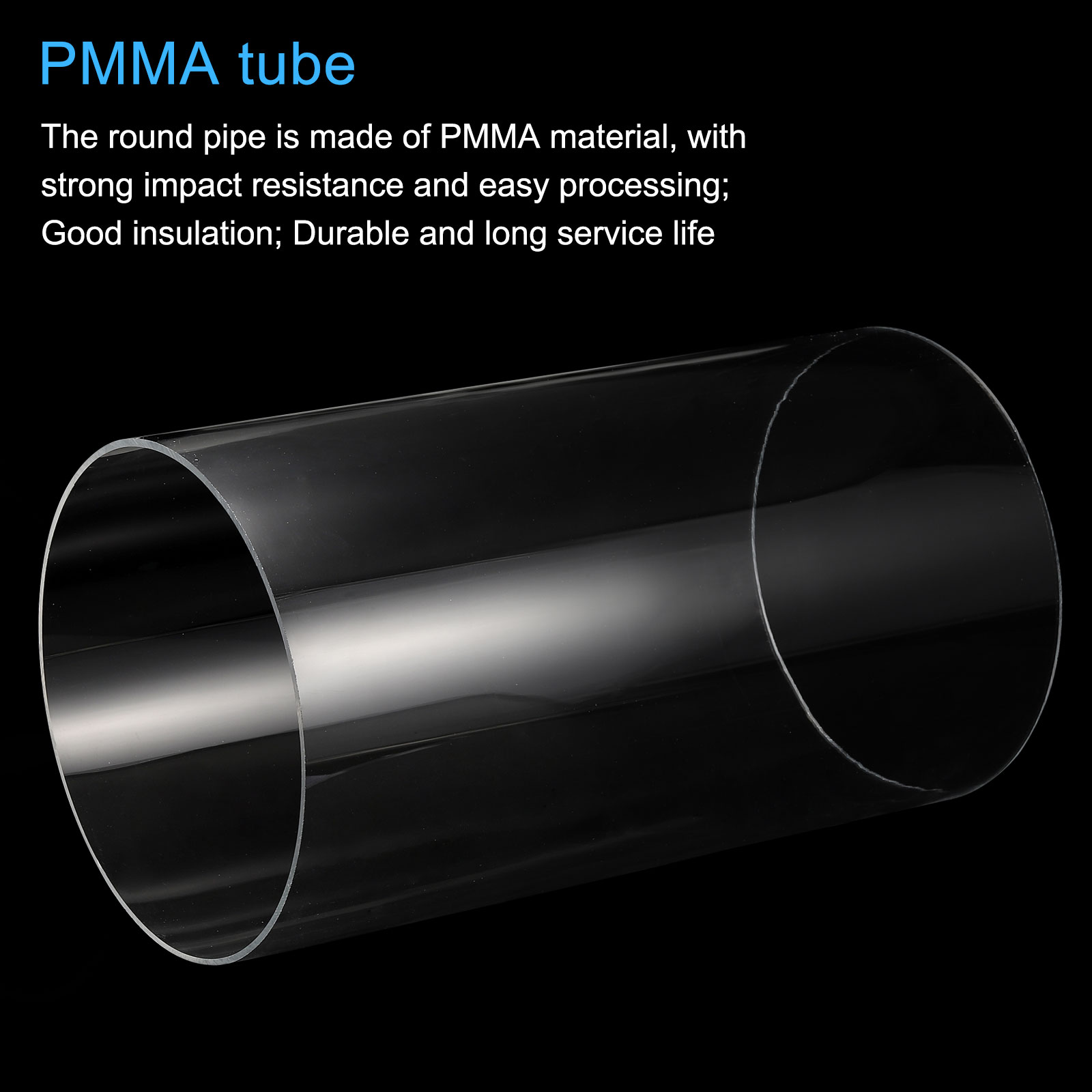 350mm Transparent Acrylic Aqua - Fish Tank Heater ulasan dan harga