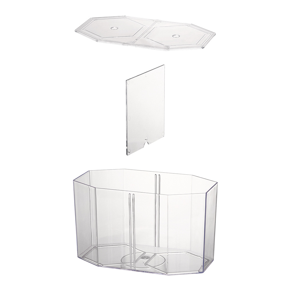Acrylic Two Splits Guppy Fish  - Betta Fish Tank ulasan dan harga