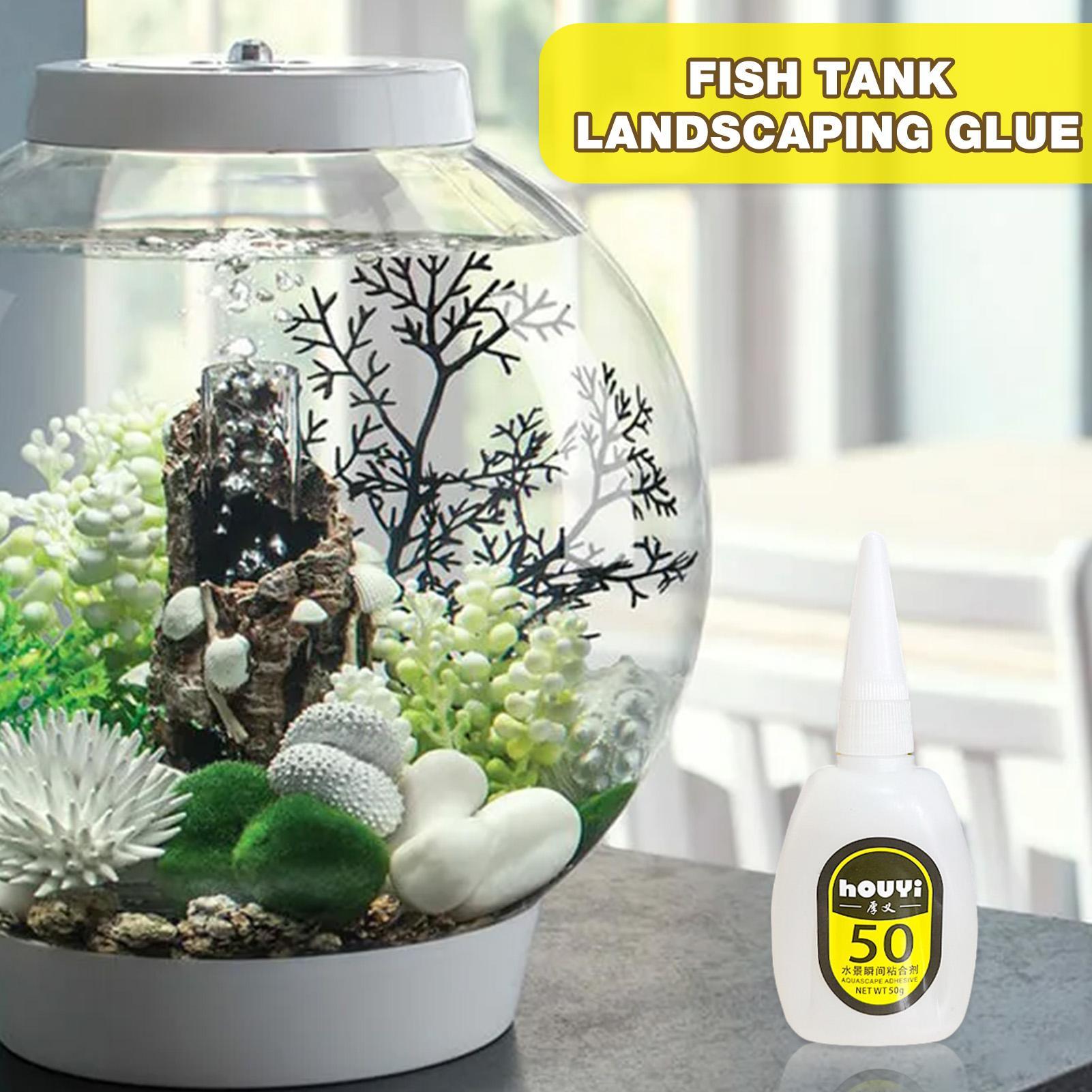 50/100g Clear Instant Glue Aqu - Aquarium Plants ulasan dan harga