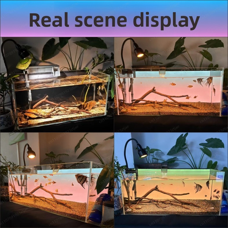 Black Acrylic Aquarium Backgro - Aquarium Light ulasan dan harga