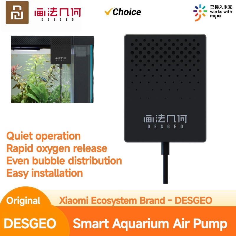 DESGEO for MIJIA Smart Fish Ta - Xiaomi Aquarium Fish Tank ulasan dan harga