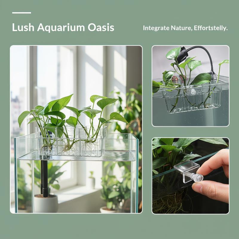 Hydroponic Plant Basket Food G - Aquarium Plants ulasan dan harga