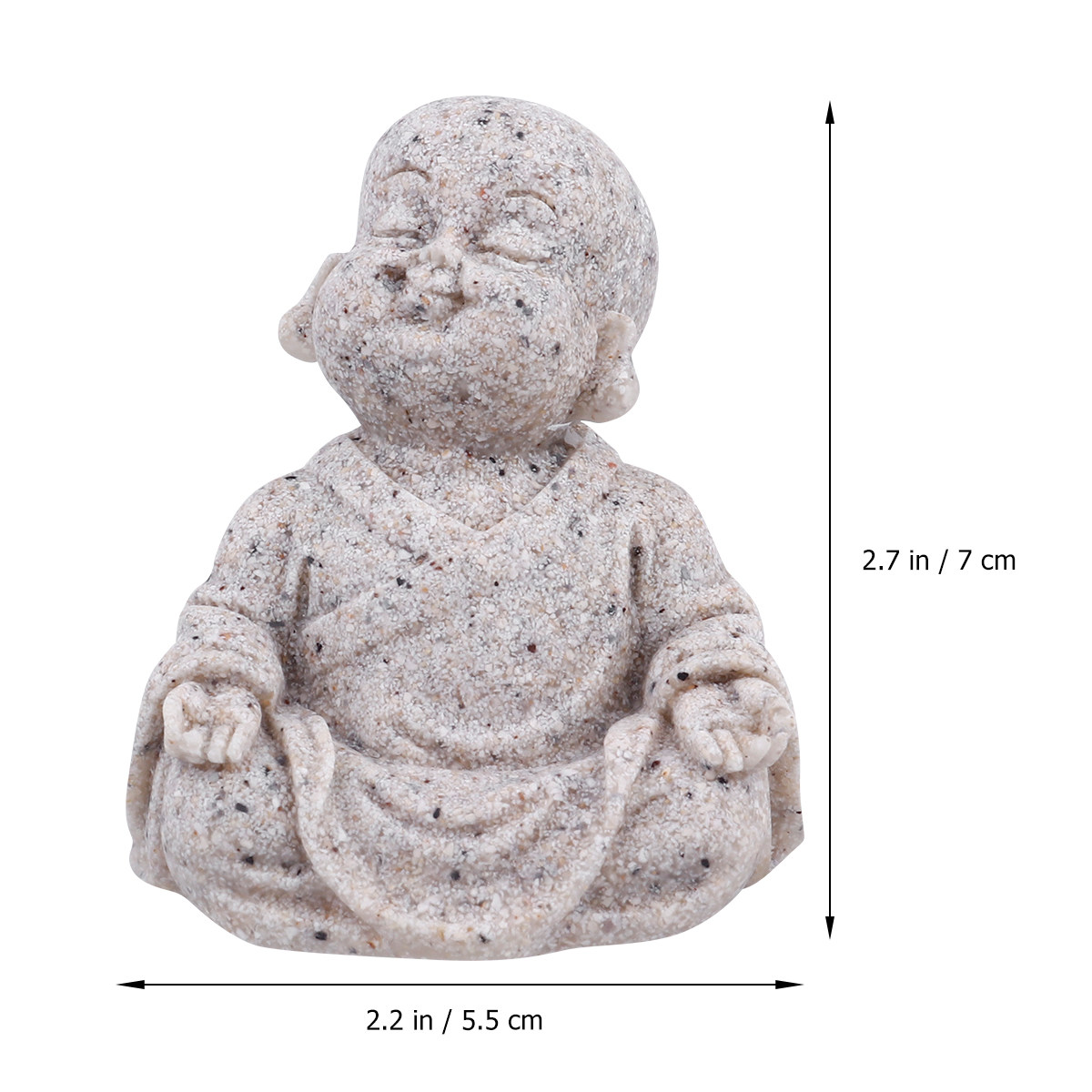 Maitreya Buddha Statue Sandsto - Aquarium Fish Tank ulasan dan harga
