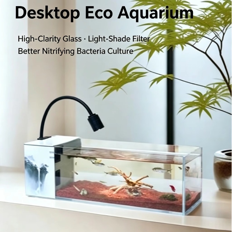 Premium Home Use Glass Aquariu - Aquarium Fish Keeping ulasan dan harga