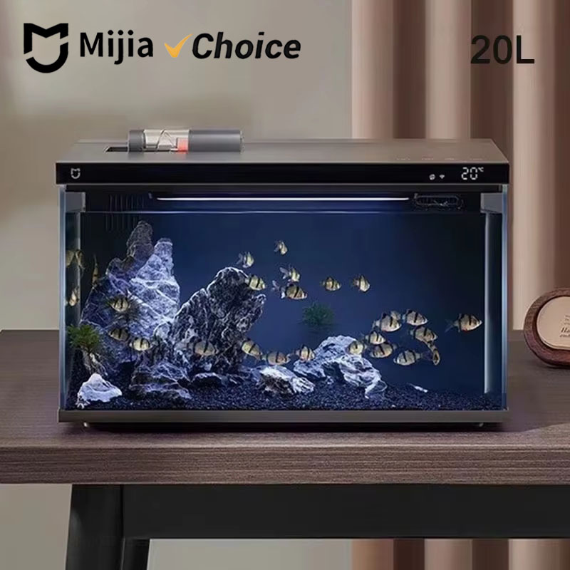 Mijia Smart Fish Tank MYG100 W - Xiaomi Aquarium Fish Tank ulasan dan harga