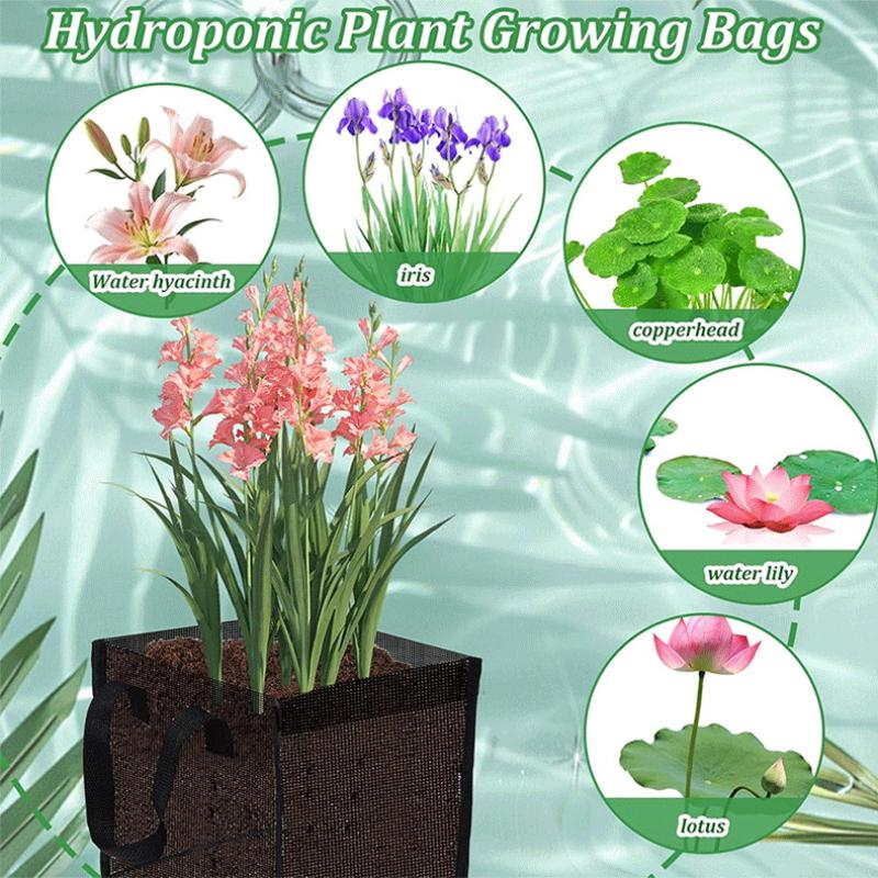4 Pcs Black Mesh Pond Planting - Aquarium Plants ulasan dan harga