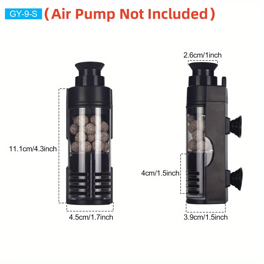 Compact Wall-Mounted Bio Spong - Aquarium Fish Betta ulasan dan harga