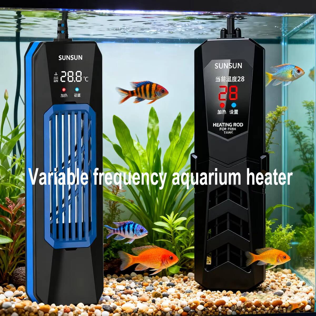 SUNSUN PTC  ARK/PTC High-Power - Fish Tank Heater ulasan dan harga