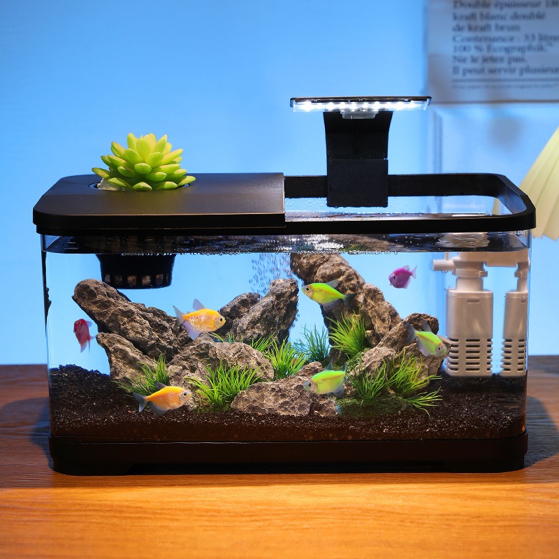 Desktop fish tank circulating  - Fish Tank Filter ulasan dan harga