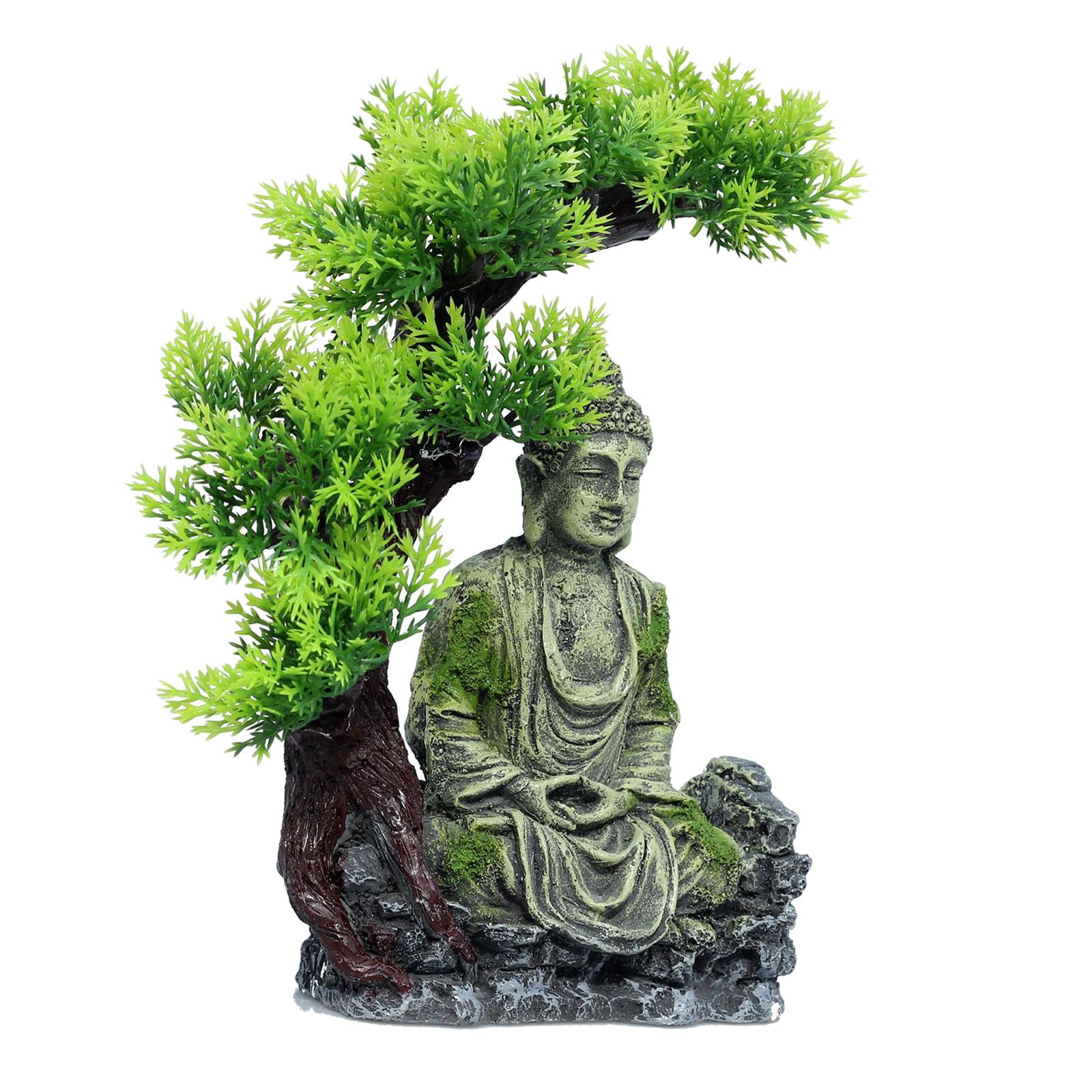 Buddha Statue Aquarium Decorat - Aquarium Decor ulasan dan harga