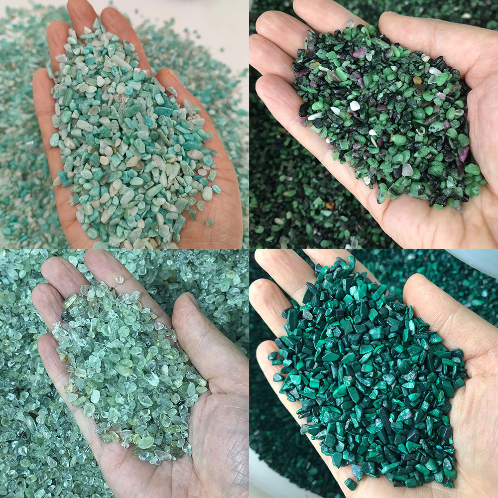 Natural Stone Crystals Mini Pe - Fish Tank Gravel ulasan dan harga
