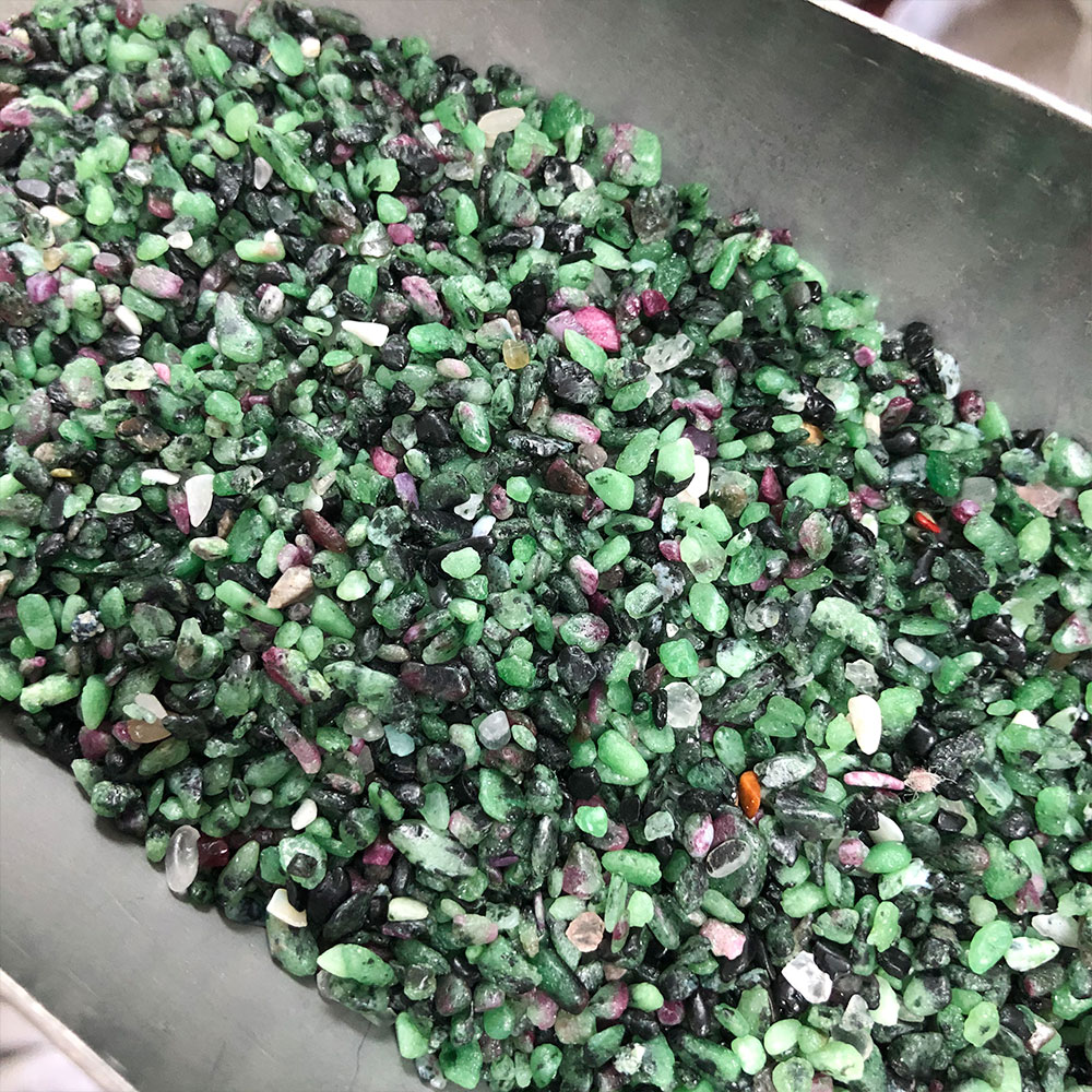 Natural Stone Crystals Mini Pe - Fish Tank Gravel ulasan dan harga