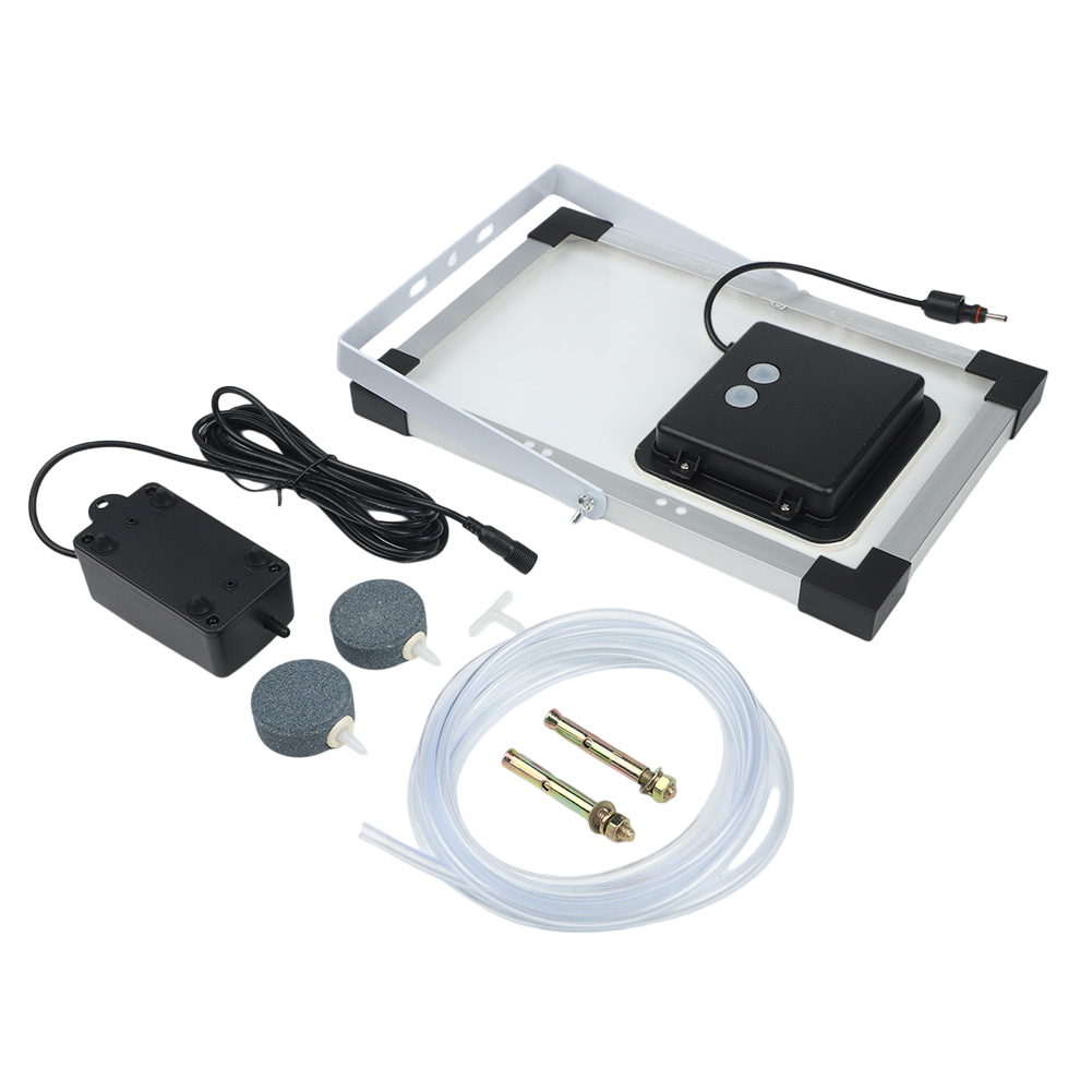 Solar Powered Pond Oxygenator  - Aquarium Pump ulasan dan harga