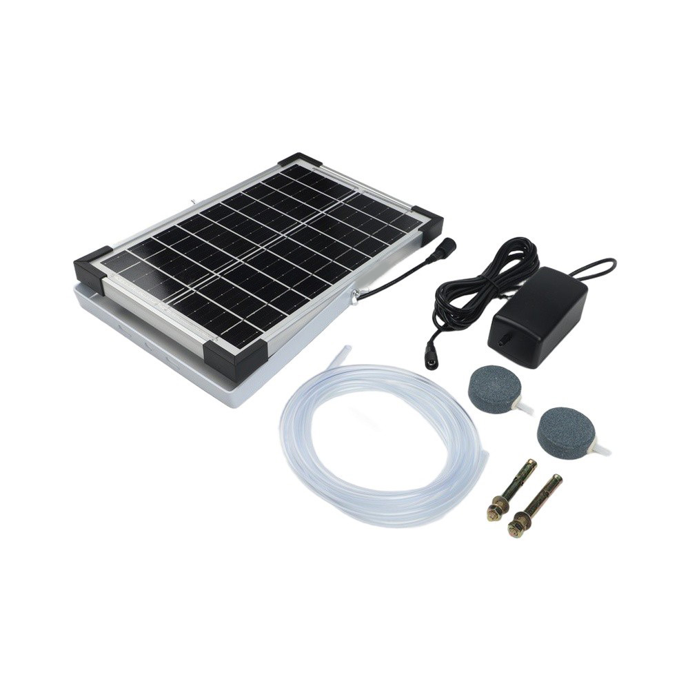 Solar Powered Pond Oxygenator  - Aquarium Pump ulasan dan harga