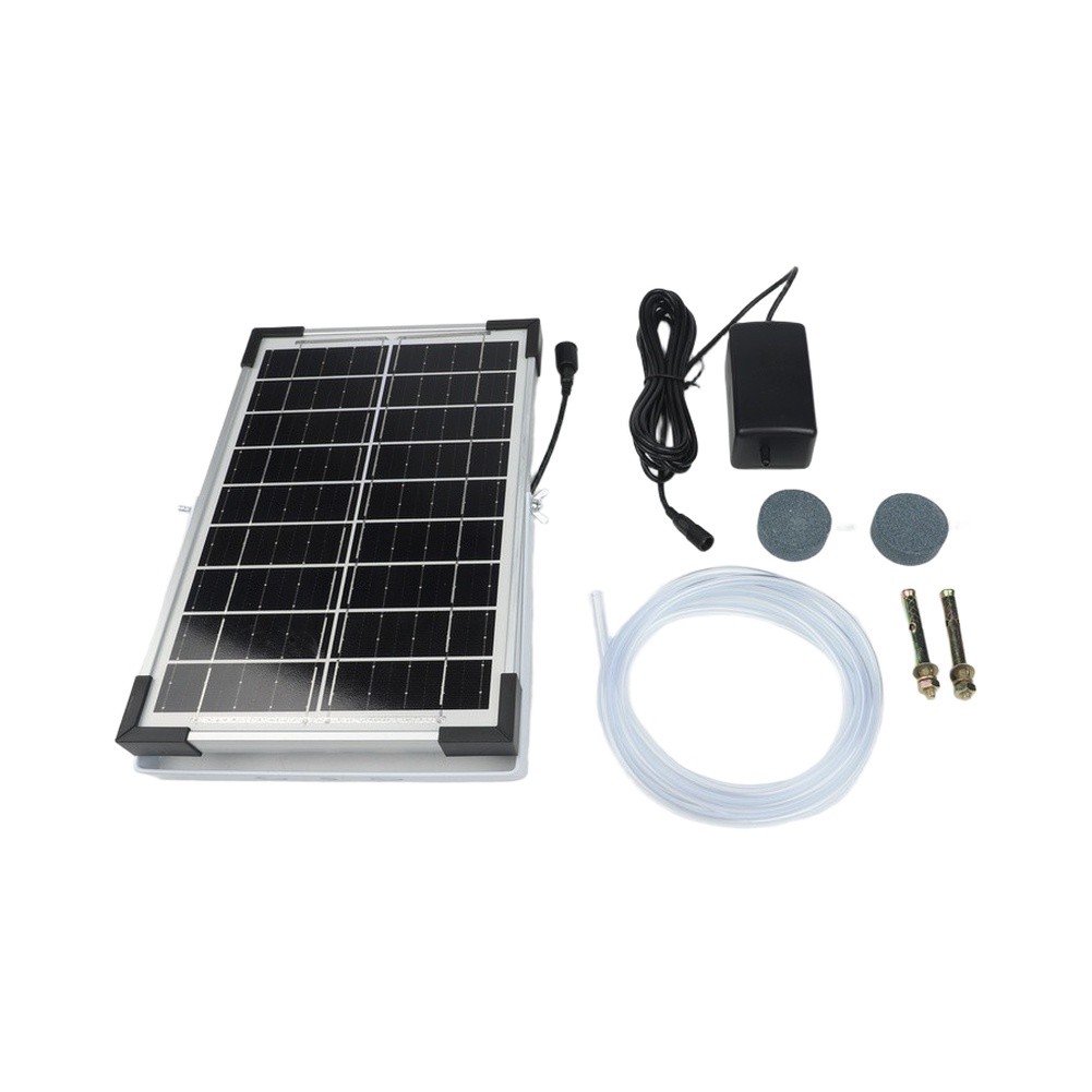 Solar Powered Pond Oxygenator  - Aquarium Pump ulasan dan harga