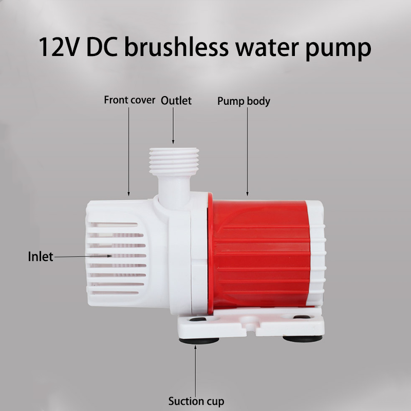 12V DC Brushless Small Submers - Aquarium Pump ulasan dan harga