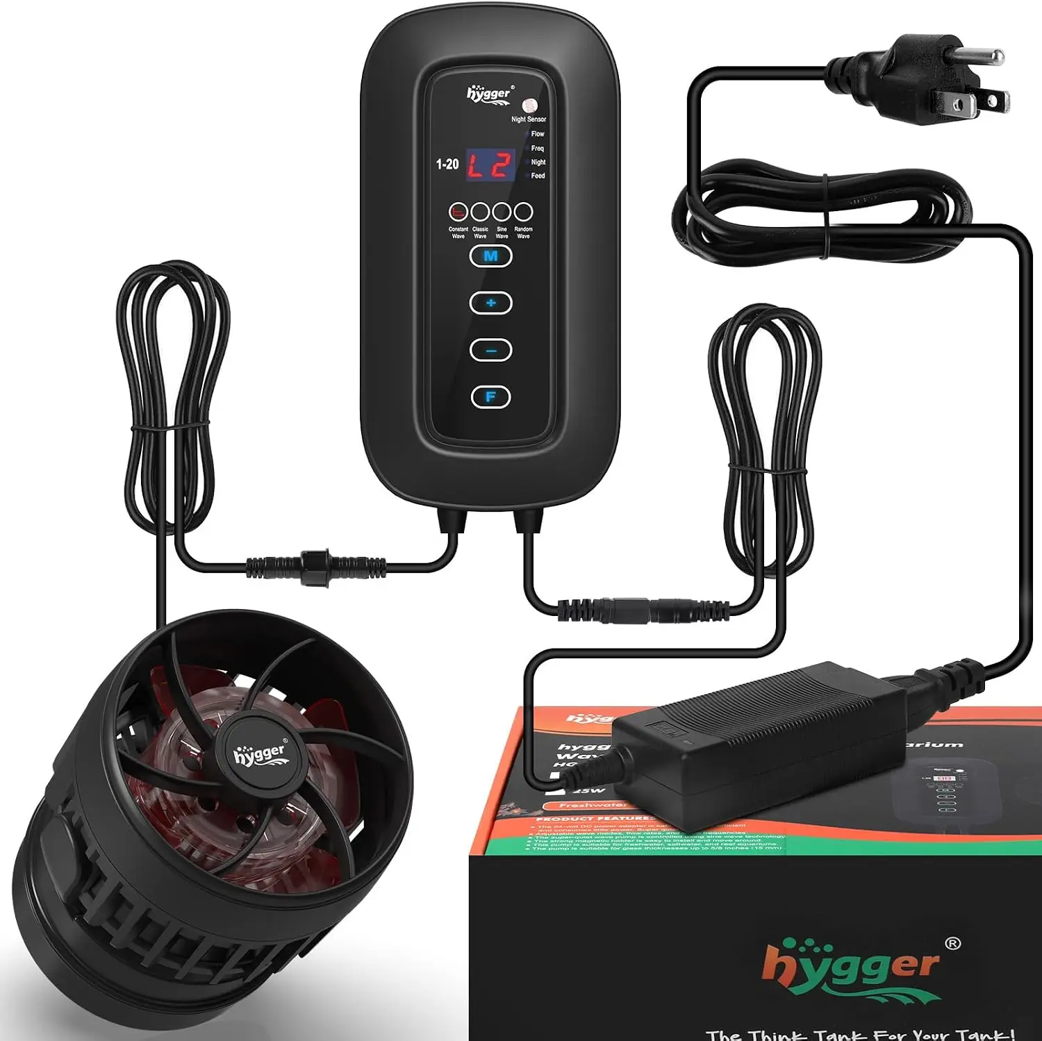 DC Powerful Wave Maker For Aqu - Aquarium Pump ulasan dan harga