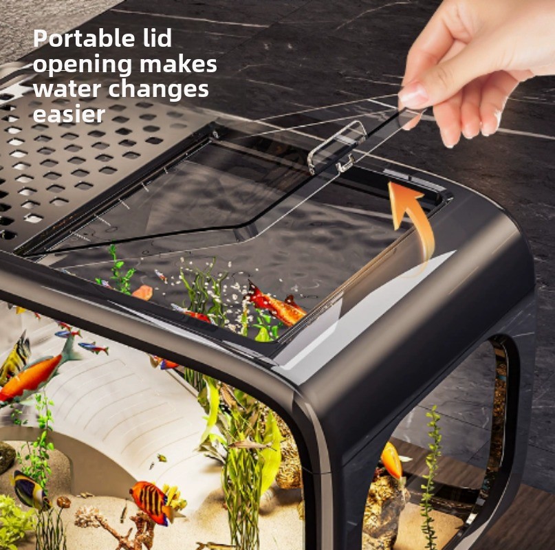 Creative Transparent Ecologica - Fish Aquarium Home ulasan dan harga