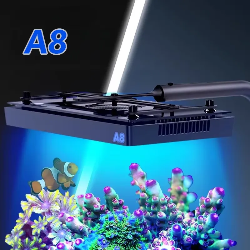 A8SE II Max Blue 240W WiFi App - Aquarium Fish Tank ulasan dan harga
