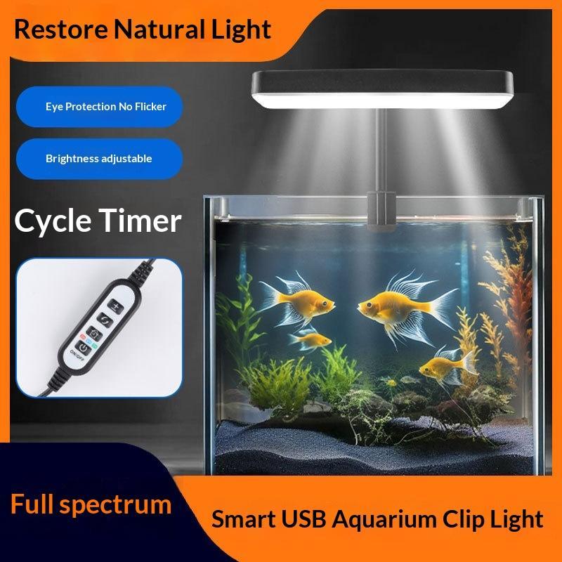 Full Spectrum LED Aquarium Lig - Aquarium Plants ulasan dan harga